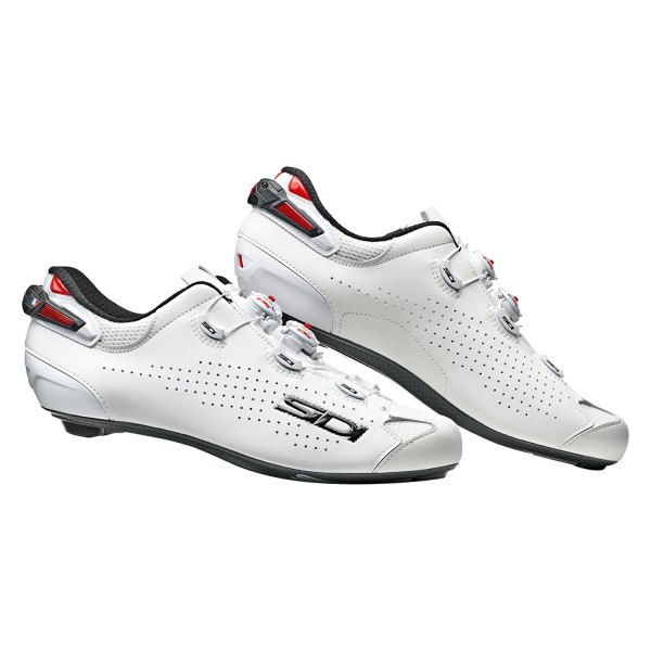 Sidi® - Men's Shot 2™ 8 Size White/White Road Clip Cycling Shoes