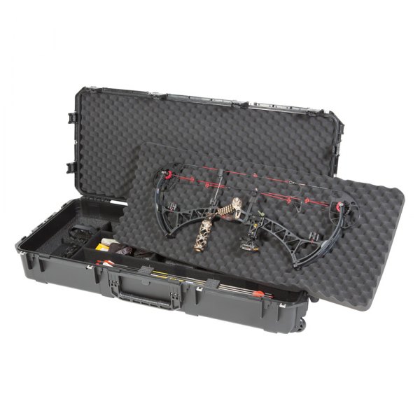 SKB® - iSeries™ 46" x 18" x 7.5" Black Ultimate Single/Double Bow Case