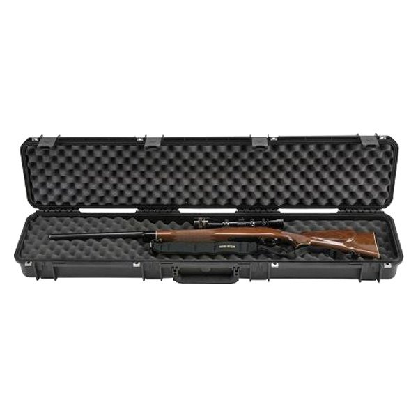 SKB® - iSeries Waterproof 49" x 9" x 5" Black Polypropylene Utility Single Rifle Hard Case