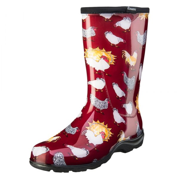women's rain boots size 10