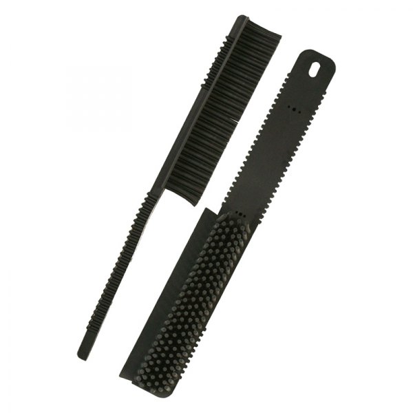 SM Arnold® - Professional 10.25" Rubber (Bulk) Black Cat/Dog Brush