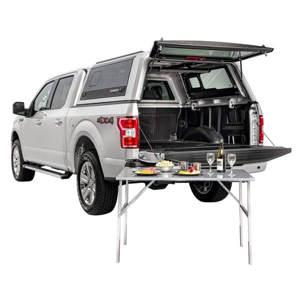 SmartCap® - Stainless Steel Stow Away Camp Table