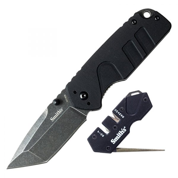 Smith's® - Campaign/PP1 2.78" Tanto Folding Knife Kit