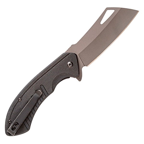 Smith's® - Rally 3.26" Black Shipfoot Folding Knife