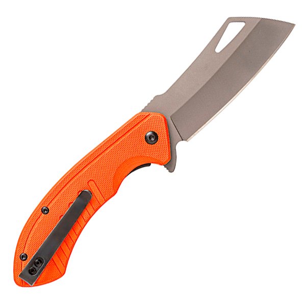 Smith's® - Rally 3.26" Black/Orange Shipfoot Folding Knife