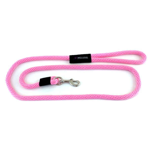 Soft Lines® - 120" Hot Pink Propylene Rope Snap Dog Leash
