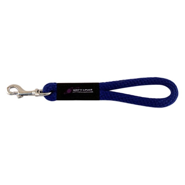 Soft Lines® - 12" Royal Blue Propylene Rope Snap Dog Leash