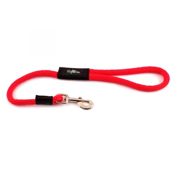 Soft Lines® - 24" Red Propylene Rope Snap Dog Leash