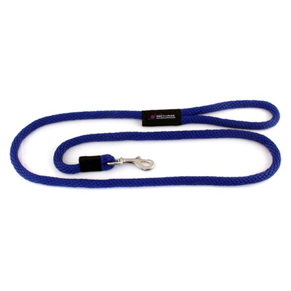 Soft Lines® - 72" Royal Blue Propylene Rope Snap Dog Leash