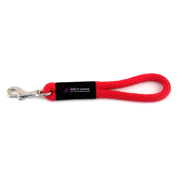 Soft Lines® - 12" Red Propylene Rope Snap Dog Leash