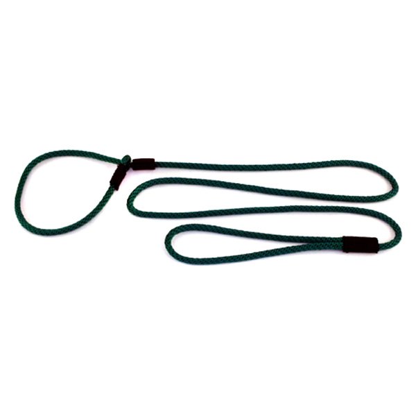 Soft Lines® - 72" Emerald Green Propylene Rope Slip Dog Leash