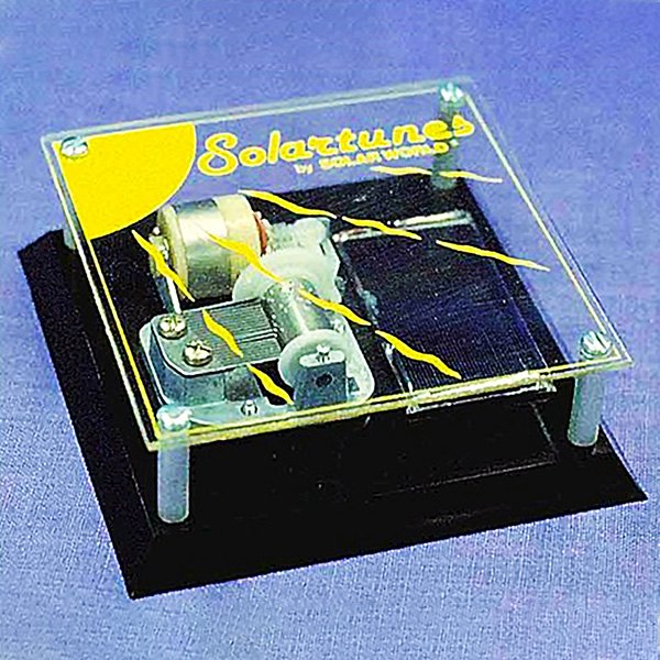 Solar Made® - White Christmas Solar Tunes Music Box