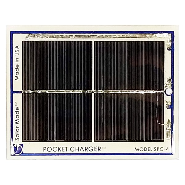 Solar Made® - Solar Pocket Battery Charger for AA Batteries