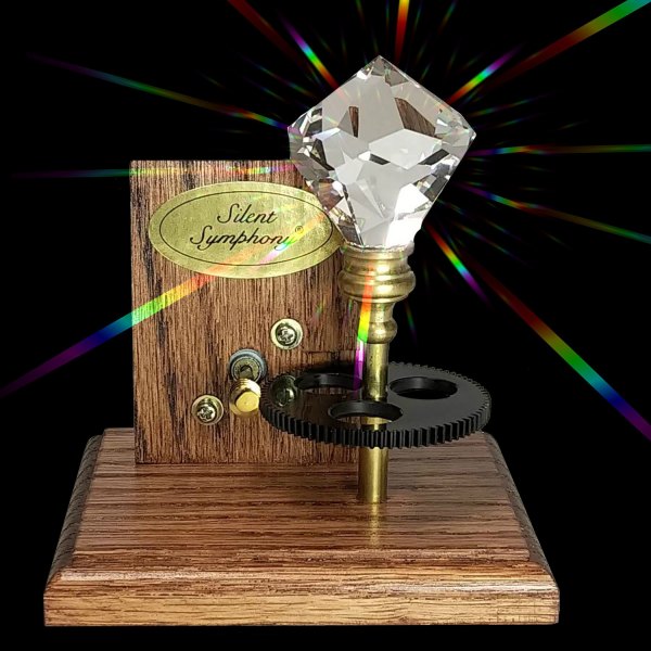 Solar Made® - Silent Symphony™ Single Crystal Solar Rainbow Maker