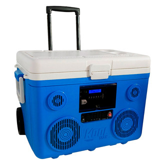 Sondpex® - KoolMAX 40-Quart Wheeled Cooler, Bluetooth Audio System, and Power Station
