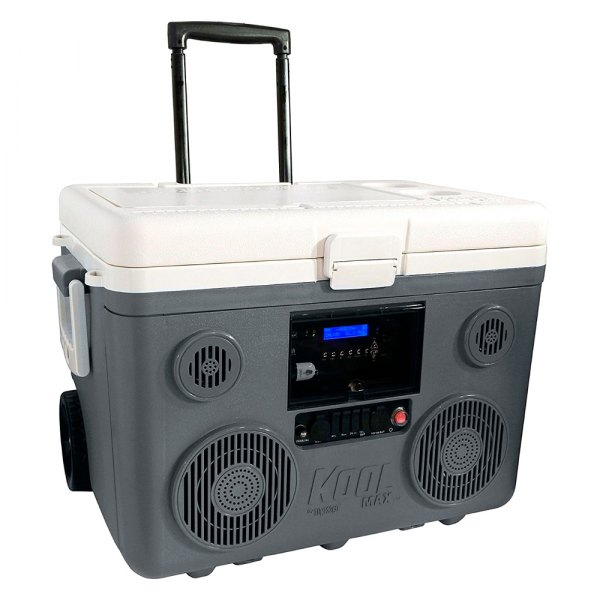 Sondpex® - KoolMax 40 qt Gray Wheeled Hard Audio Cooler