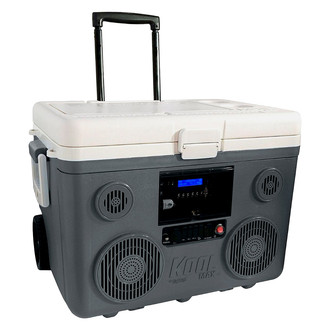 Sondpex® - KoolMAX 40-Quart Wheeled Cooler, Bluetooth Audio System, and Power Station