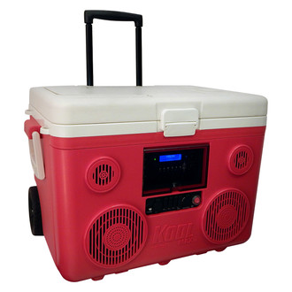 Sondpex® - KoolMAX 40-Quart Wheeled Cooler, Bluetooth Audio System, and Power Station