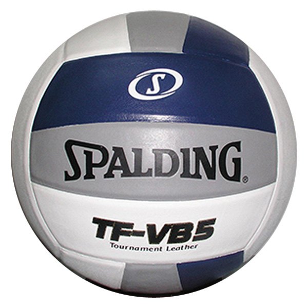  Spalding® - TF-VB5 Red/White/Blue Volleyball Ball with Gold Leather