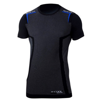 Sparco® - Men's K-Carbon XX-Small Black/Blue T-Shirt