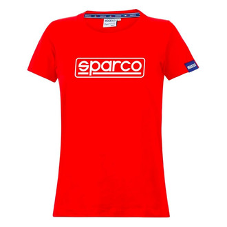 Sparco® - Women's Lady Frame Small Red T-Shirt