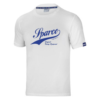 Sparco® - Women's Vintage XX-Large White T-Shirt