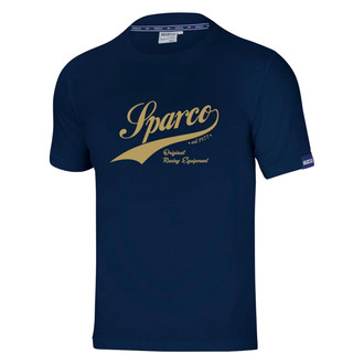 Sparco® - Women's Vintage X-Large Navy T-Shirt