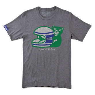 Sparco® - Men's Pilota Small Gray T-Shirt
