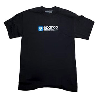 Sparco® - Men's WWW Tri Logo Sparco Small Black T-Shirt