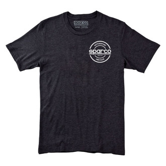 Sparco® - Men's Seal Tri Logo Sparco X-Large Black T-Shirt