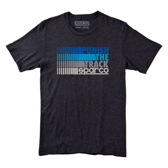 Sparco® - Men's Punish Logo Sparco X-Small Black T-Shirt