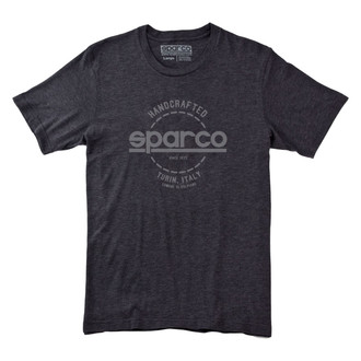 Sparco® - Men's Handcrafted Logo Sparco Small Gray T-Shirt