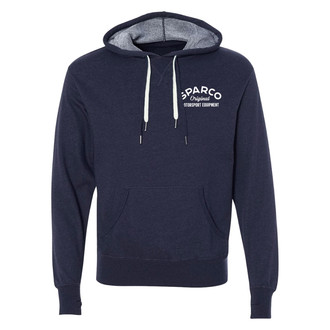 Sparco® - Men's Garage X-Large Navy Sweatshirt
