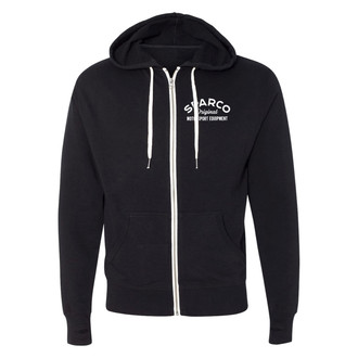 Sparco® - Men's Garage X-Large Black Zip-Up Sweatshirt