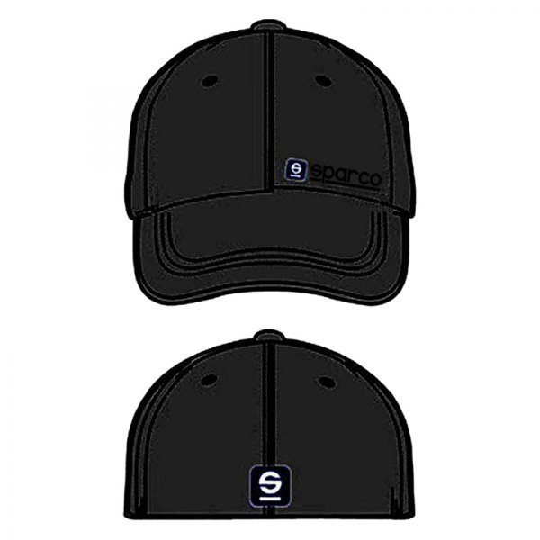 Sparco® - Lid Large/X-Large Black/Charcoal Cap