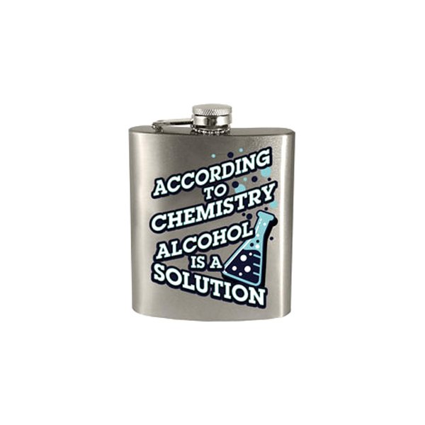 Spoontiques® - Alcohol is a Solution Flask
