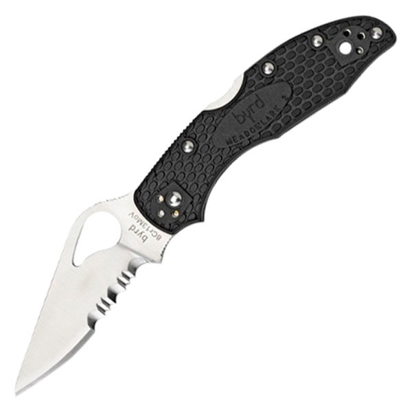 Spyderco® - Meadowlark™ 2 2.99" Clip Point Black FRN Handle Folding Knife