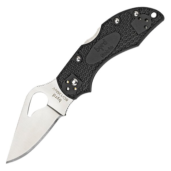 Spyderco® - Robin™ 2 2.438" Clip Point Black FRN Handle Folding Knife