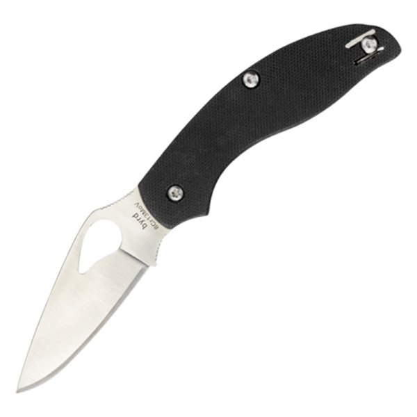 Spyderco® - Tern™ 2.75" Clip Point Black G-10 Handle Folding Knife