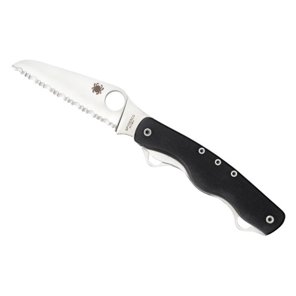 Spyderco® - Clipitool™ Rescue™ 3.61" Wharncliffe Folding Knife