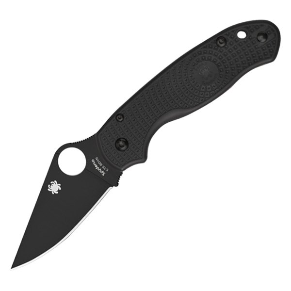 Spyderco® - Para™ 3 2.95" Black Clip Point Folding Knife