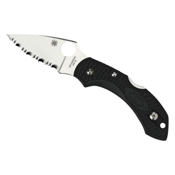 Spyderco® - Dragonfly™ 2.25" Drop Point Black Handle Folding Knife