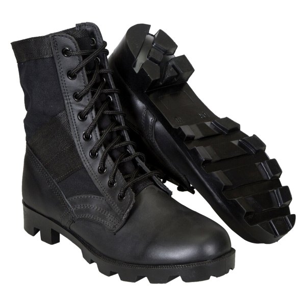 Stansport® - Men's 9 Black Regular Width Jungle Boots