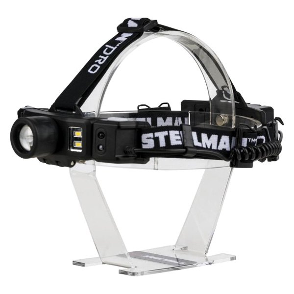 Steelman® - Pro™ 260 lm Slim Profile COB Black LED Headlamp