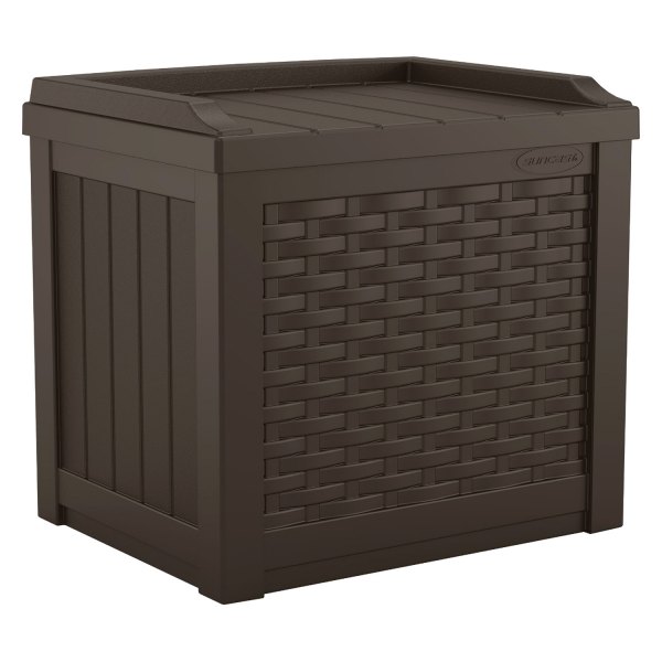 Suncast® - 22 Gal Small Deck Box with Storage Seat