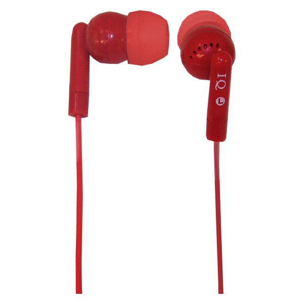 Supersonic® - Porockz™ Red Earbuds