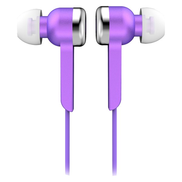 Supersonic® - IQ Sound™ Purple Earbuds