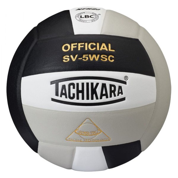 Tachikara® - SV-5WSC Black/White/Silver Volleyball Ball