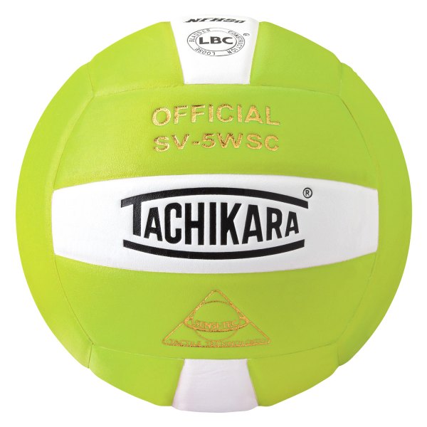 Tachikara® - SV-5WSC Lime Green/White Volleyball Ball