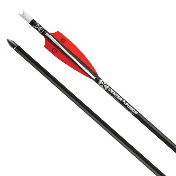 Tenpoint Crossbow® - EVO-X Centerpunch™ 20" 445 gr Carbon Crossbow Arrows with Alpha-Nock